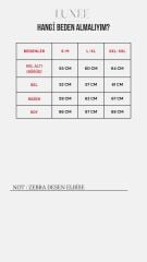 Kadın Yarasa Kol Zebra Desenli V Yaka Siyah Elbise 2XL-3XL