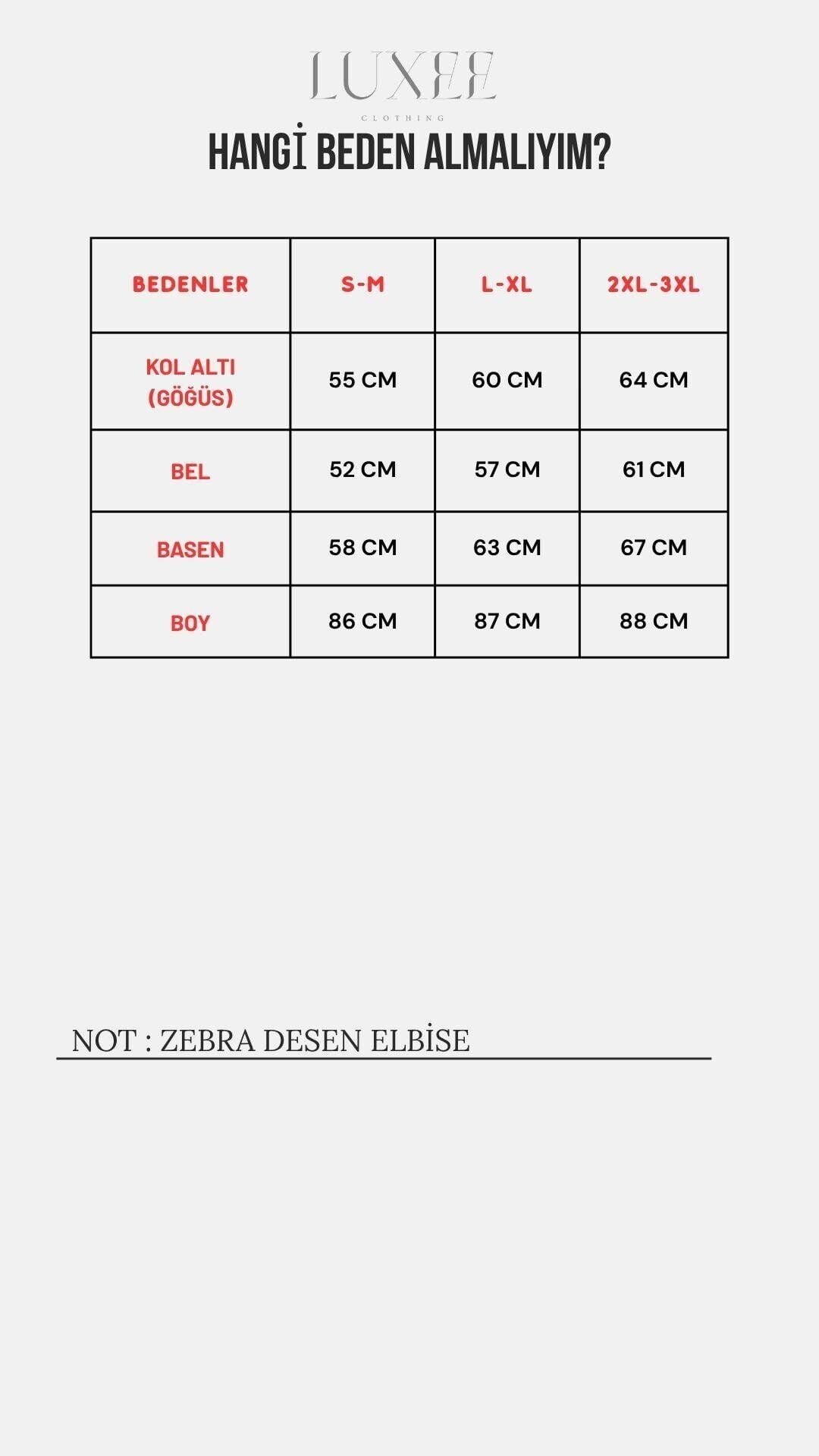Kadın Yarasa Kol Zebra Desenli V Yaka Siyah Elbise S-M