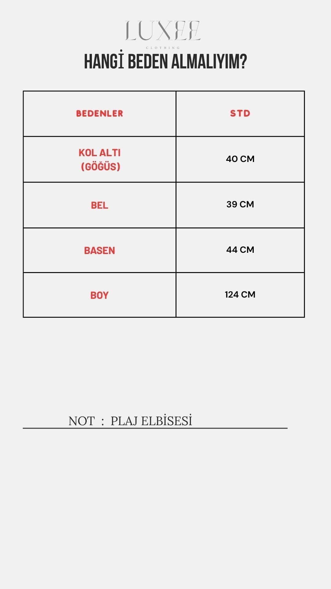 Kadın Triko Astarlı Plaj Yazlık Elbise Standart