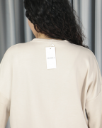 Yumuşak Dokulu Modal Kumaş Pantolonu Çımalı Alt Üst Takım L - bej