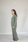 Çıma Detay Basic Modal Alt Üst Takım S - haki