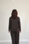 Çıma Detay Basic Modal Alt Üst Takım S - acı kahve