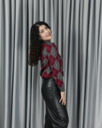 Yüksel Bel Premium Kalıp Deri Pantolon XL - siyah