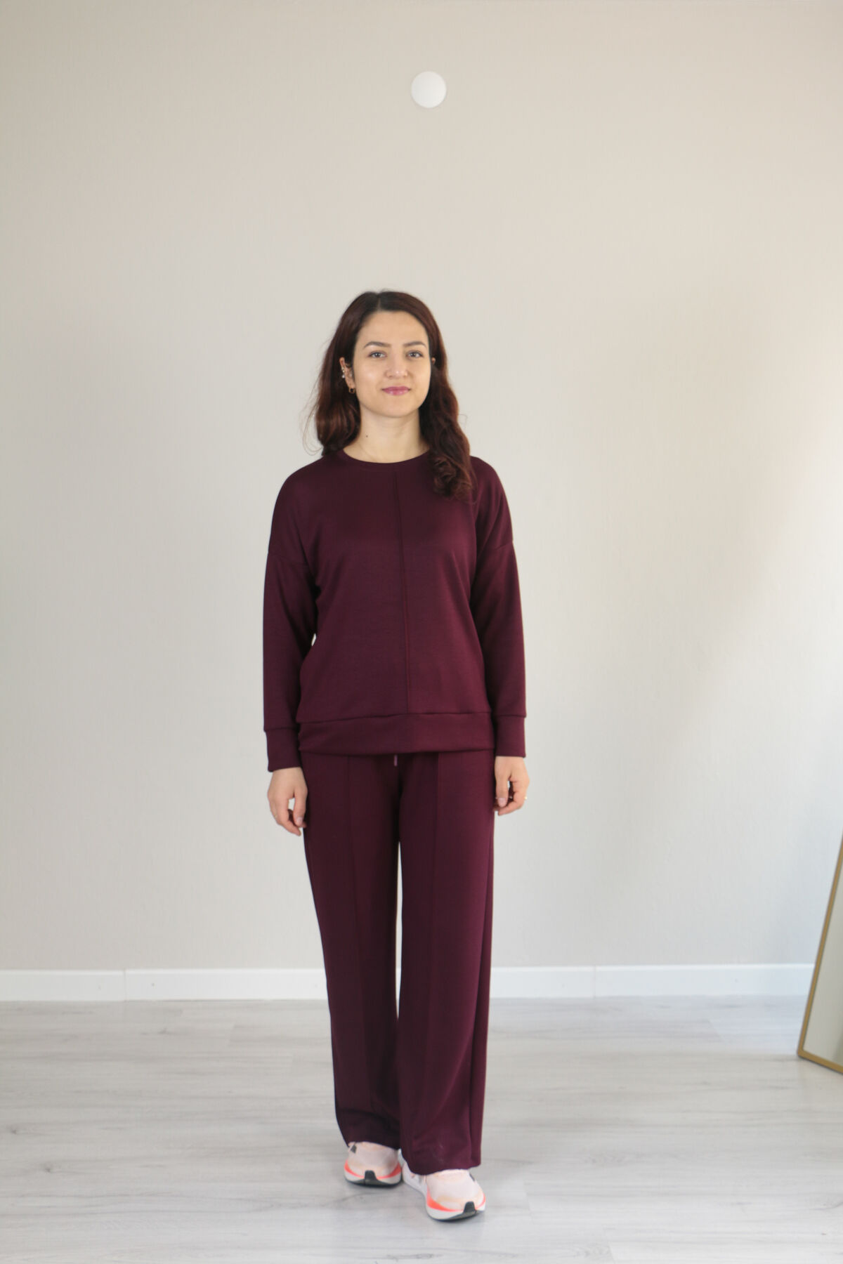 Çıma Detay Basic Modal Alt Üst Takım S - bordo