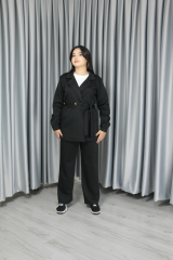 Premium Modal Kumaş Yumuşacık Dokulu Alt Üst Takım 38 - siyah