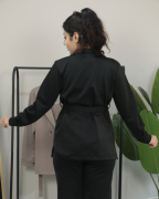 Premium Modal Kumaş Yumuşacık Dokulu Alt Üst Takım 38 - siyah