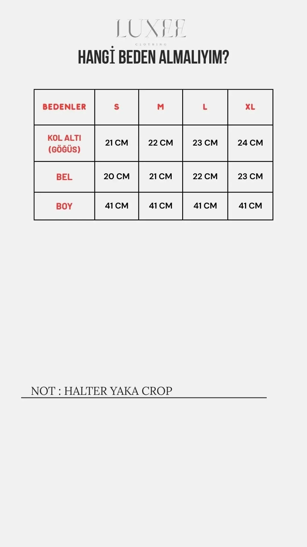 %100 Pamuk Halter Yaka Kaşkorse Crop Body M - gri